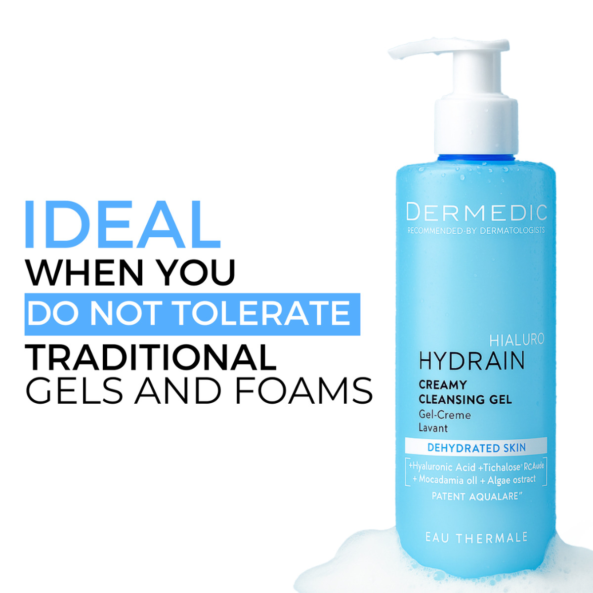 Hydrain Creamy Cleansing Gel New 3